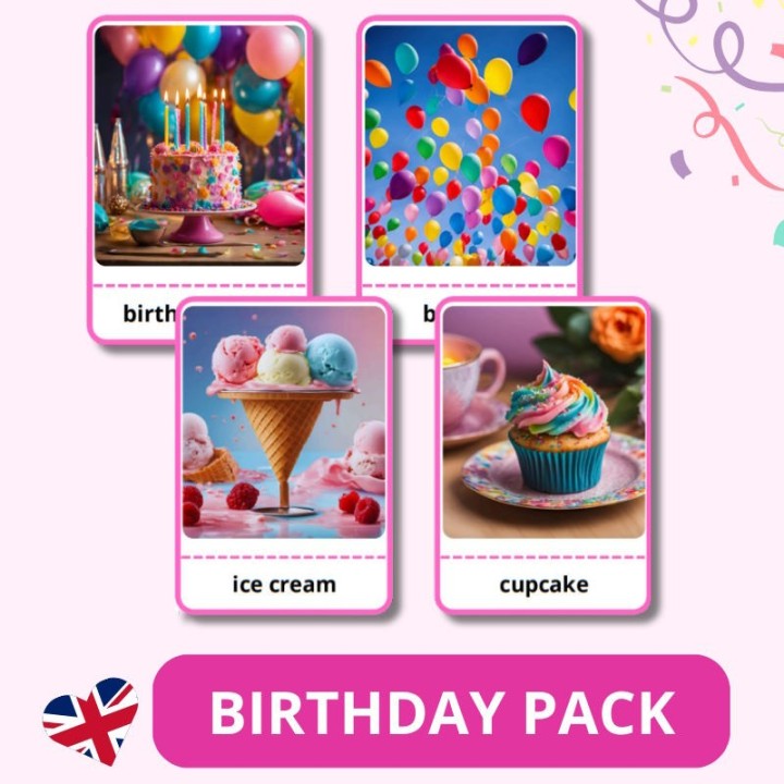 Birthday Pack - język angielski - EduBazarek