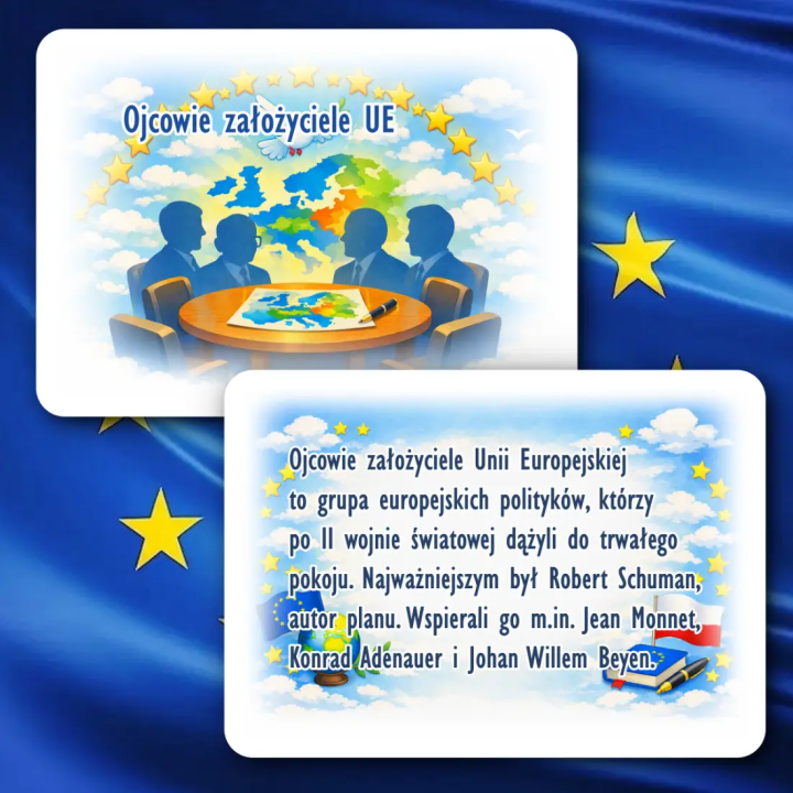Gazetka „Dzień Europy” – dekoracja i materiały edukacyjne