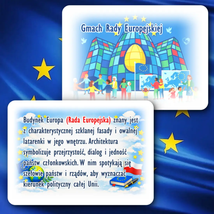 Gazetka „Dzień Europy” – dekoracja i materiały edukacyjne