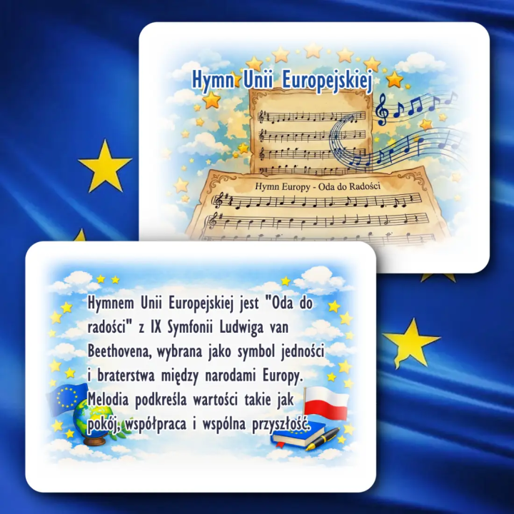 Gazetka „Dzień Europy” – dekoracja i materiały edukacyjne