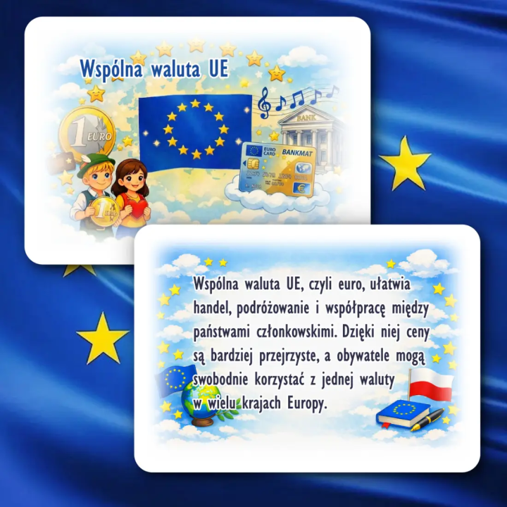 Gazetka „Dzień Europy” – dekoracja i materiały edukacyjne