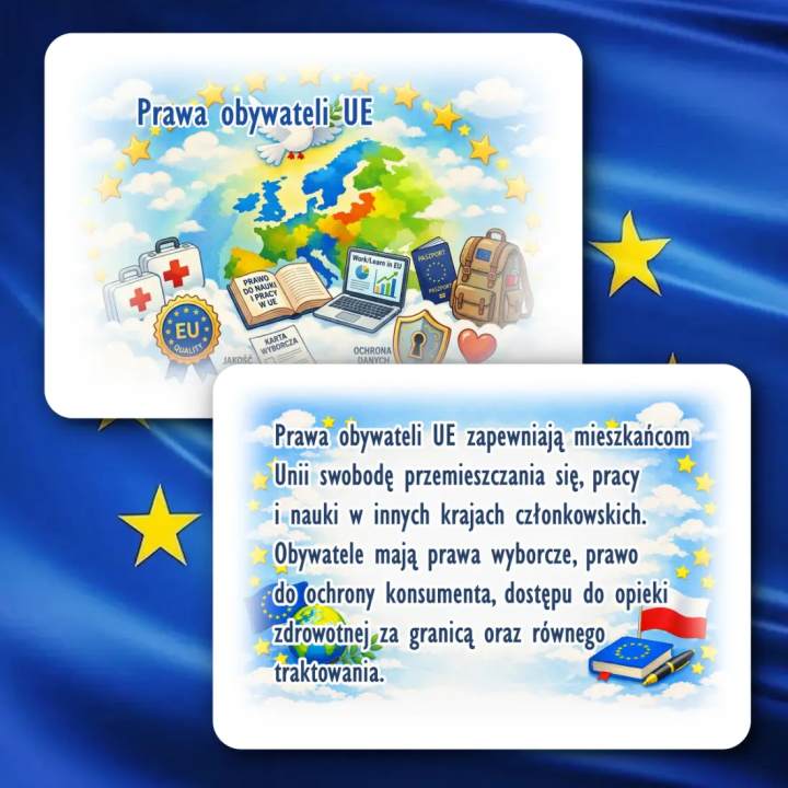 Gazetka „Dzień Europy” – dekoracja i materiały edukacyjne