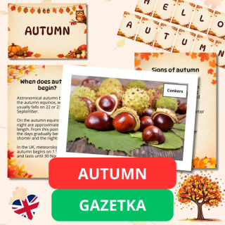 Gazetka szkolna Autumn (pdf) - gotowa do druku - EduBazarek