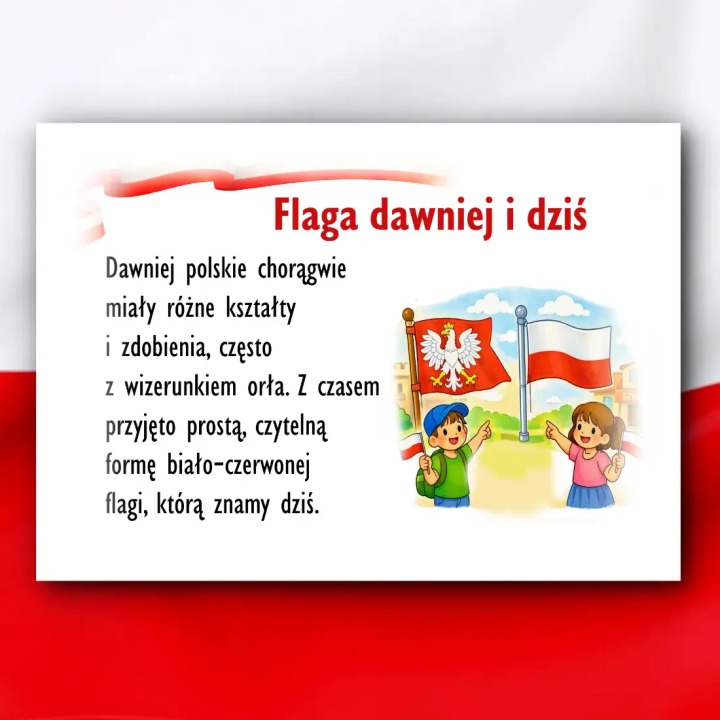 Gazetka na Dzień Flagi RP – Patriotyczna Dekoracja Szkolna i Przedszkolna