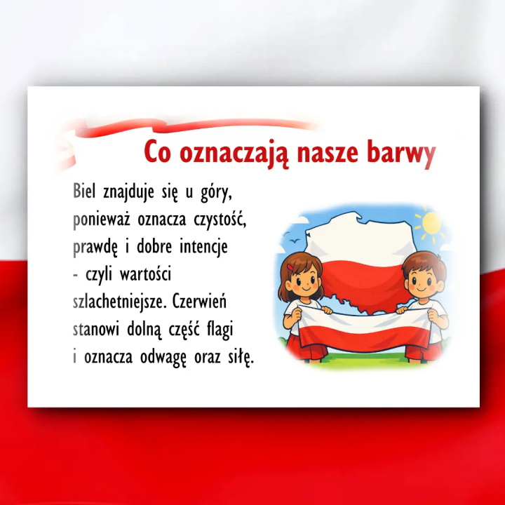 Gazetka na Dzień Flagi RP – Patriotyczna Dekoracja Szkolna i Przedszkolna