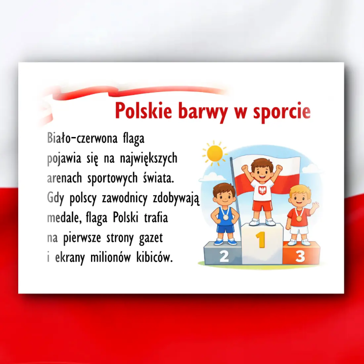 Gazetka na Dzień Flagi RP – Patriotyczna Dekoracja Szkolna i Przedszkolna