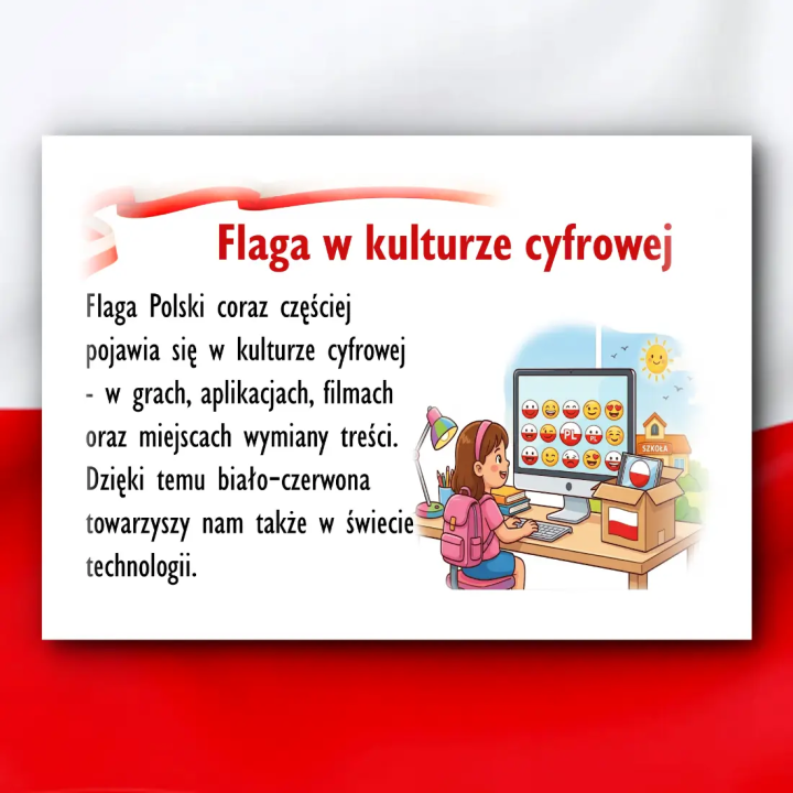 Gazetka na Dzień Flagi RP – Patriotyczna Dekoracja Szkolna i Przedszkolna
