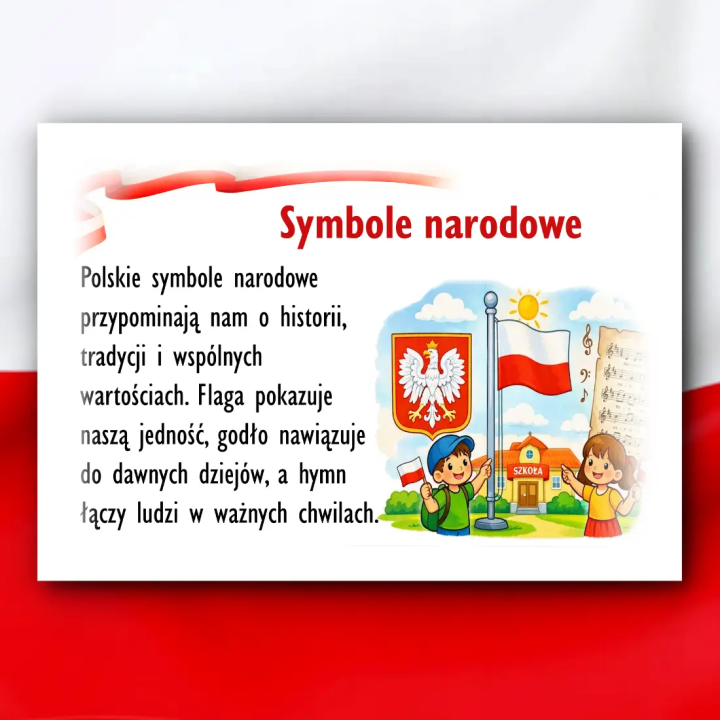 Gazetka na Dzień Flagi RP – Patriotyczna Dekoracja Szkolna i Przedszkolna
