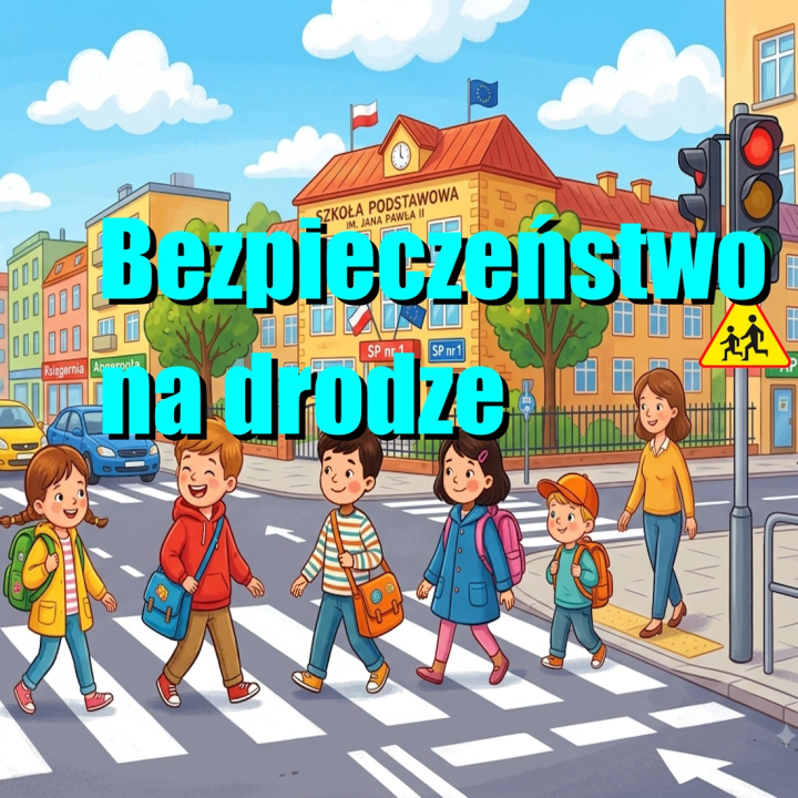 Gazetka Bezpieczeństwo na Drodze - EduBazarek