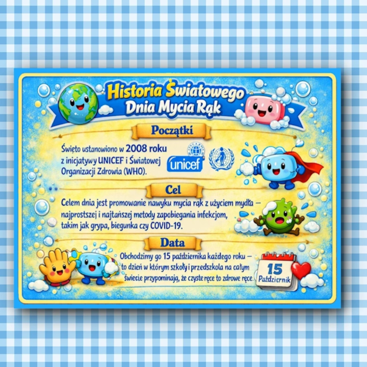 Światowy Dzień Mycia Rąk | Gazetka szkolna