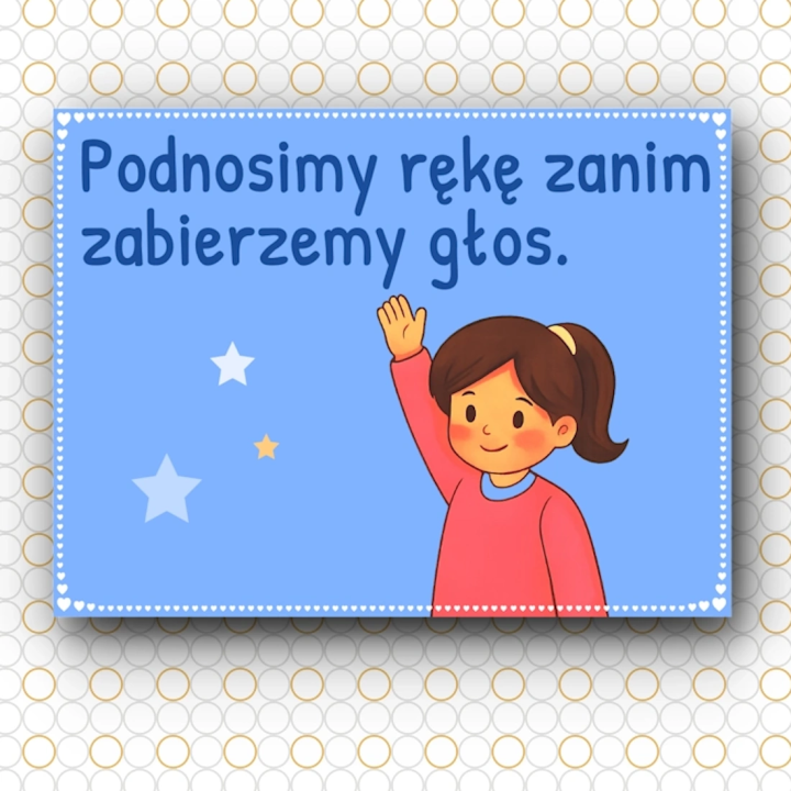 Gazetka „Zasady klasowe” – dekoracja i wsparcie wychowawcze
