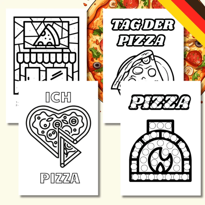 Tag der Pizza - karty pracy - EduBazarek