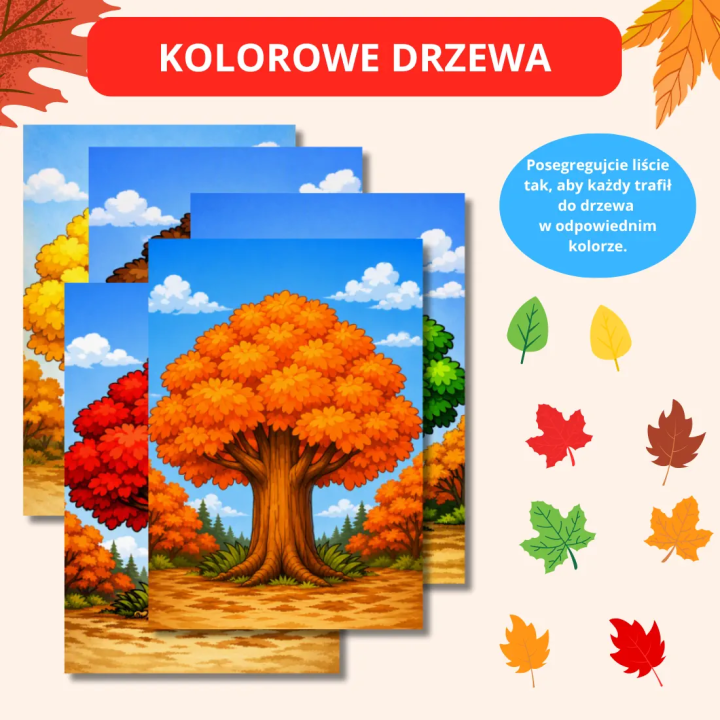Zestaw edukacyjny Autumn (pdf) - język angielski - EduBazarek