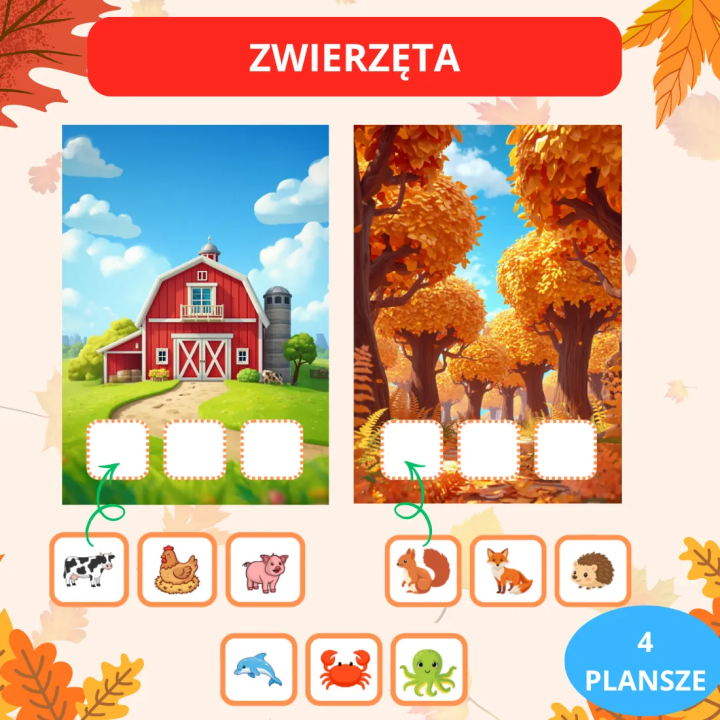 Zestaw edukacyjny Autumn (pdf) - język angielski - EduBazarek