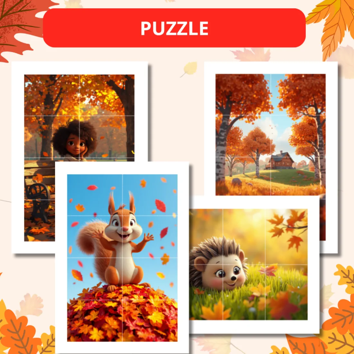 Zestaw edukacyjny Autumn (pdf) - język angielski - EduBazarek