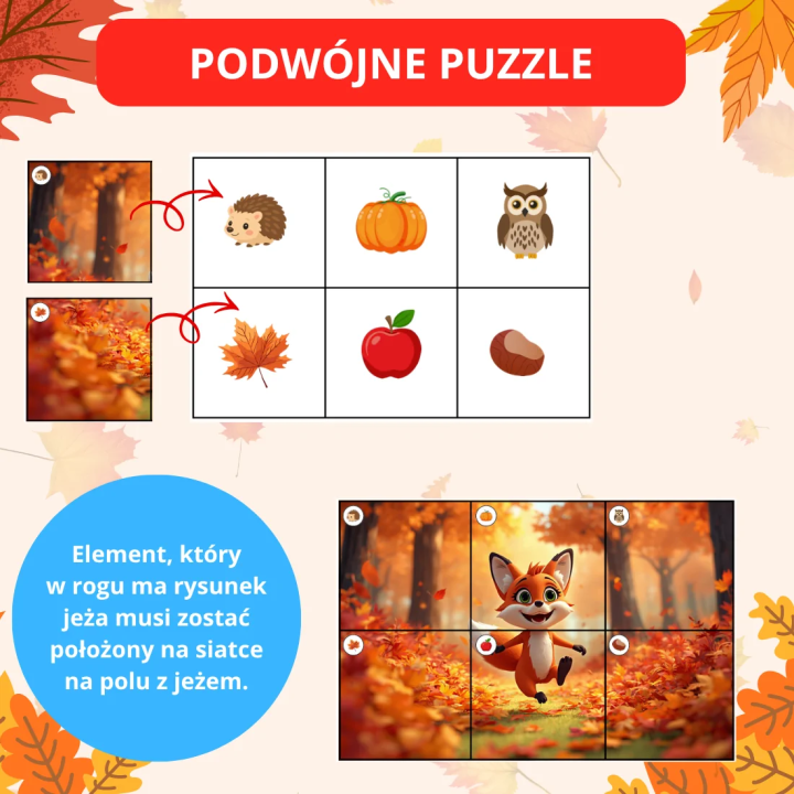 Zestaw edukacyjny Autumn (pdf) - język angielski - EduBazarek