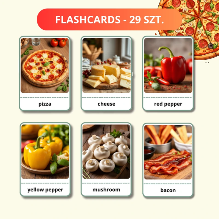 Zestaw Pizza Day - język angielski - EduBazarek