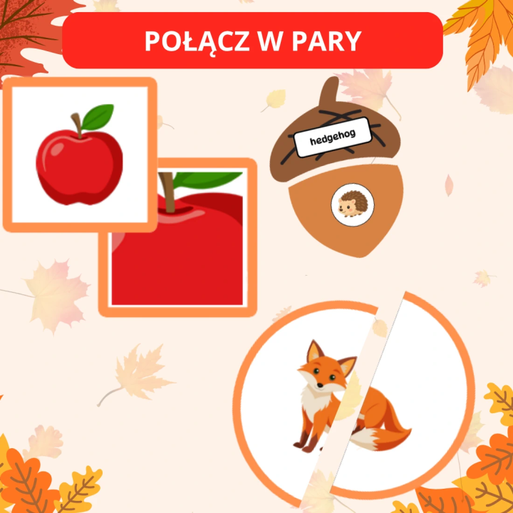 Zestaw edukacyjny Autumn (pdf) - język angielski - EduBazarek
