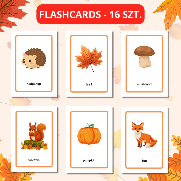 Zestaw edukacyjny Autumn (pdf) - język angielski - EduBazarek