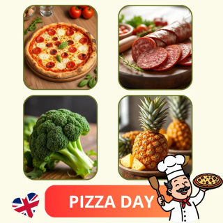 Zestaw Pizza Day - język angielski - EduBazarek
