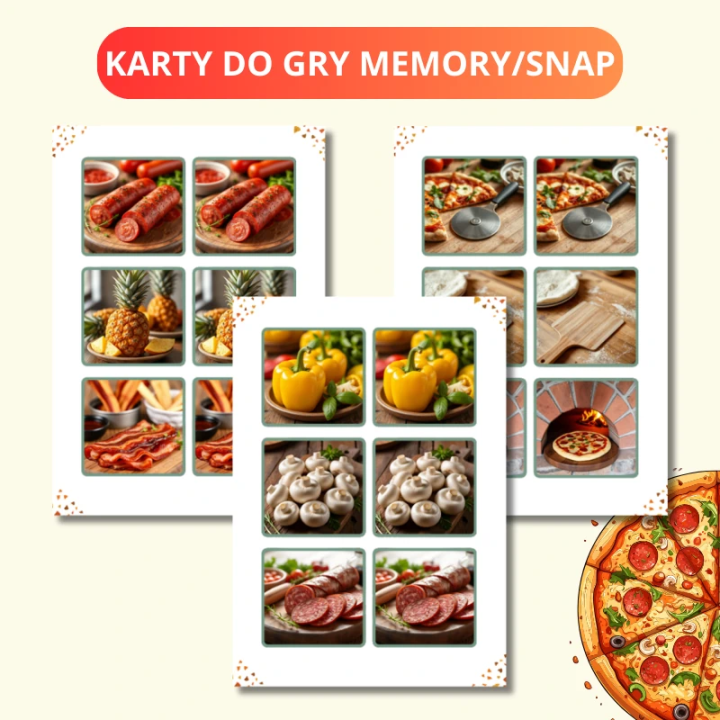 Zestaw Pizza Day - język angielski - EduBazarek