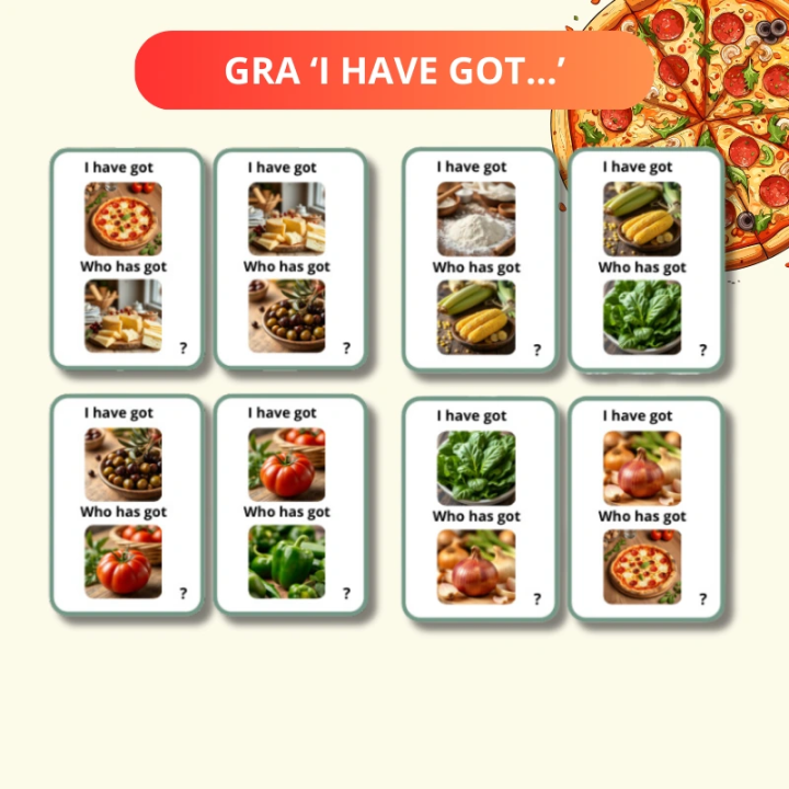 Zestaw Pizza Day - język angielski - EduBazarek