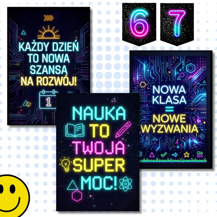 Gazetka szkolna „Six Seven 67” - gotowa do druku - EduBazarek