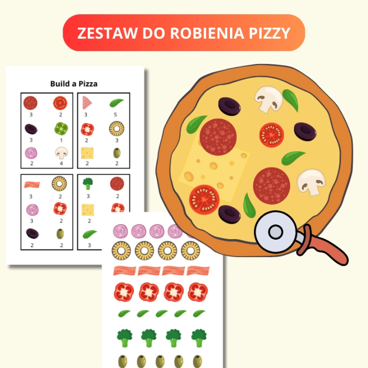 Zestaw Pizza Day - język angielski - EduBazarek
