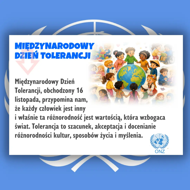 Międzynarodowy Dzień Tolerancji | gazetka edukacyjna 16 kart