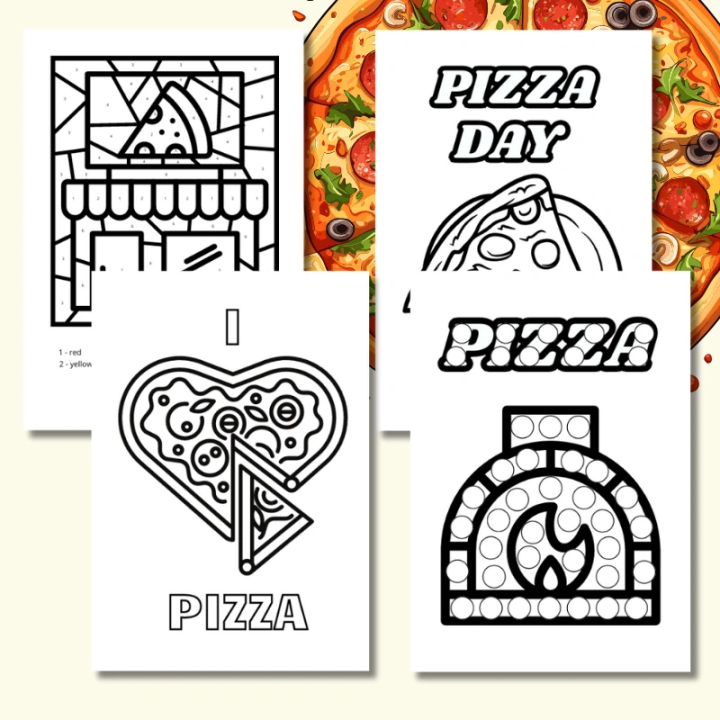 Pizza Day Worksheets - język angielski - EduBazarek