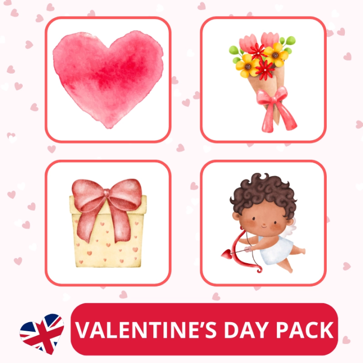 Zestaw na Walentynki - język angielski - EduBazarek