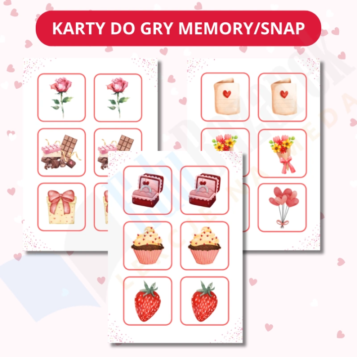 Zestaw na Walentynki - język angielski - EduBazarek