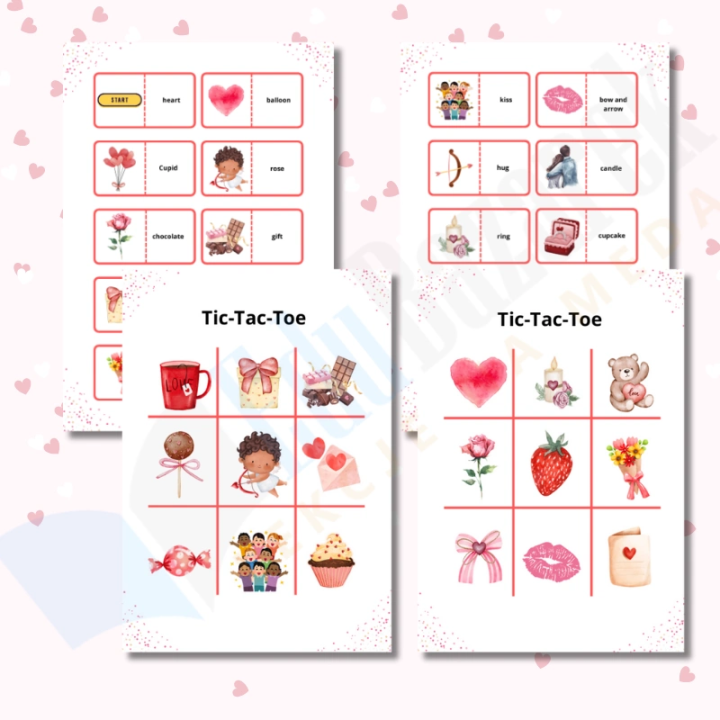 Zestaw na Walentynki - język angielski - EduBazarek