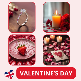 Zestaw Walentynowy Valentines Day - język angielski - EduBazarek