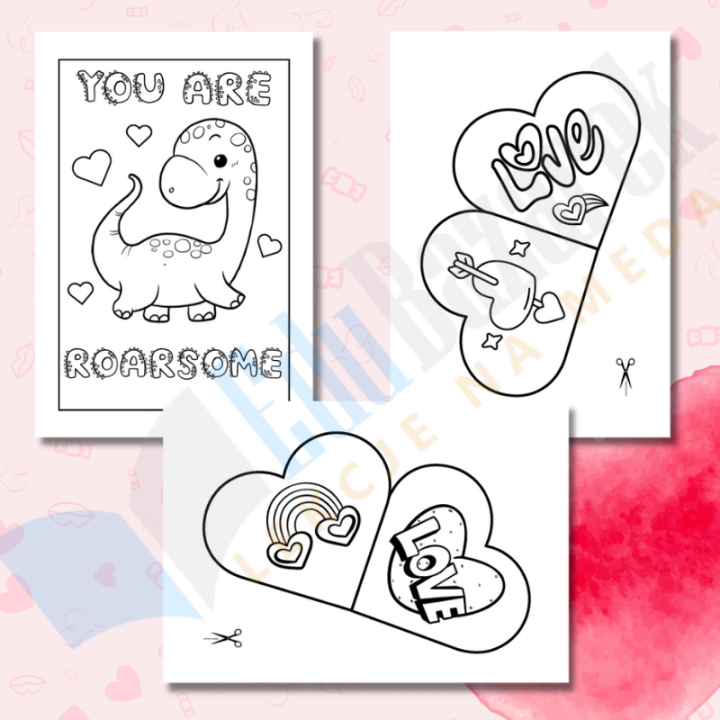 Walentynkowy Zestaw Kreatywny - język angielski - EduBazarek