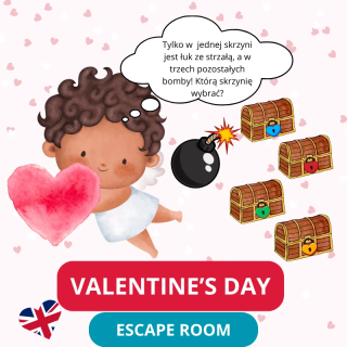 Walentynkowy Escape Room - język angielski - EduBazarek