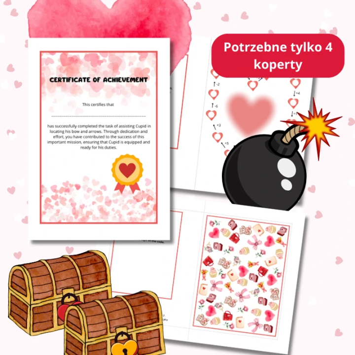 Walentynkowy Escape Room - język angielski - EduBazarek