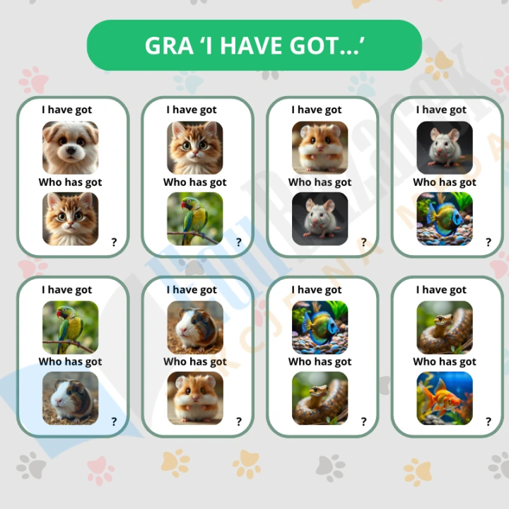 Zwierzęta domowe - Pets - język angielski - EduBazarek