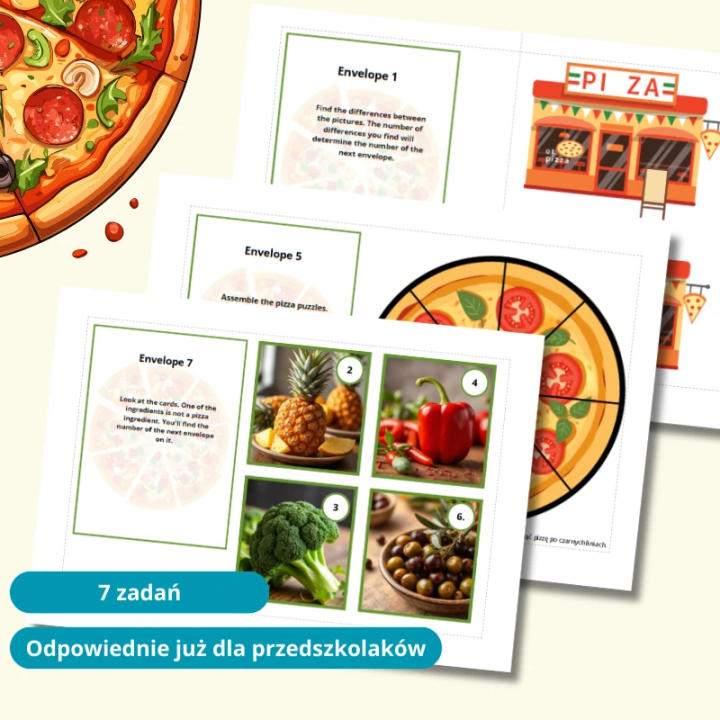 Przygoda z Szefem Stefano – Pizza Day Escape Room - EduBazarek