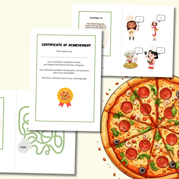 Przygoda z Szefem Stefano – Pizza Day Escape Room - EduBazarek