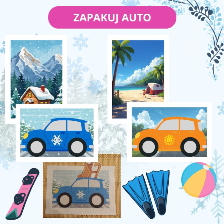 Zestaw Winter Activities - język angielski - EduBazarek