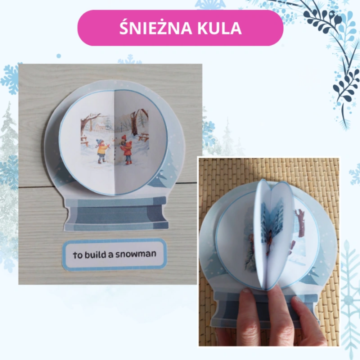 Zestaw Winter Activities - język angielski - EduBazarek