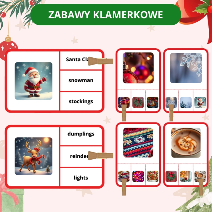 Christmas Pack – gry i zabawy świąteczne do języka angielskiego