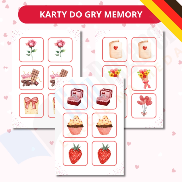 Valentinstag Paket - język niemiecki - EduBazarek