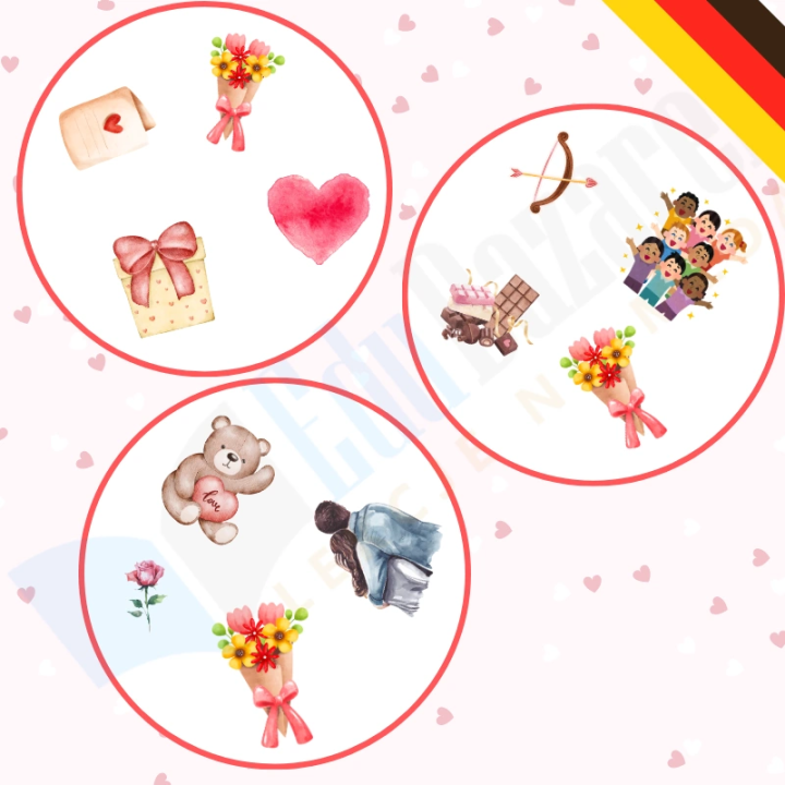 Valentinstag Paket - język niemiecki - EduBazarek