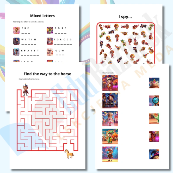 Carnival – Karty Pracy - język angielski - EduBazarek