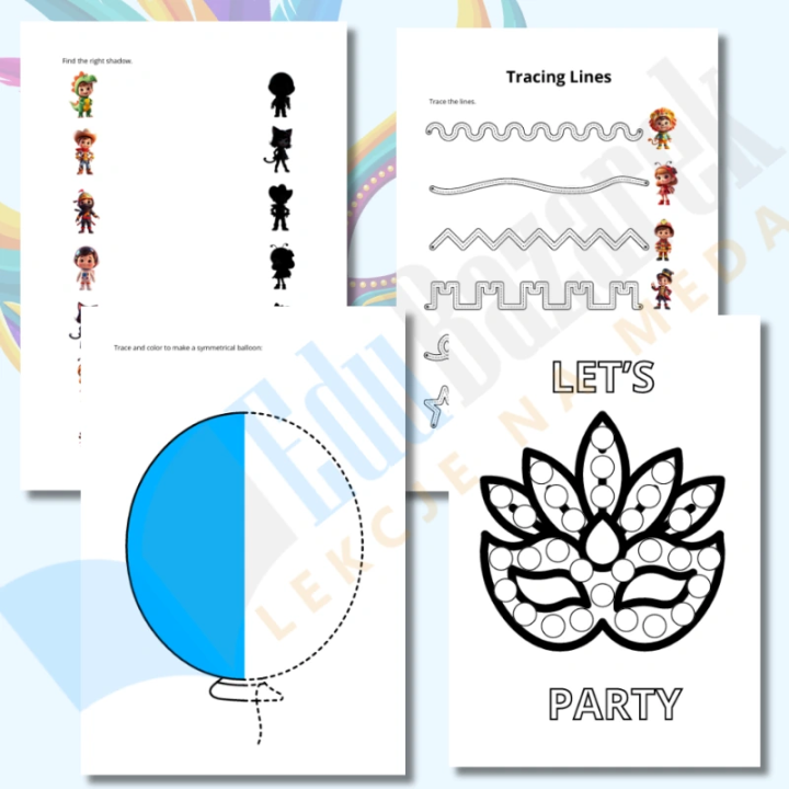 Carnival – Karty Pracy - język angielski - EduBazarek