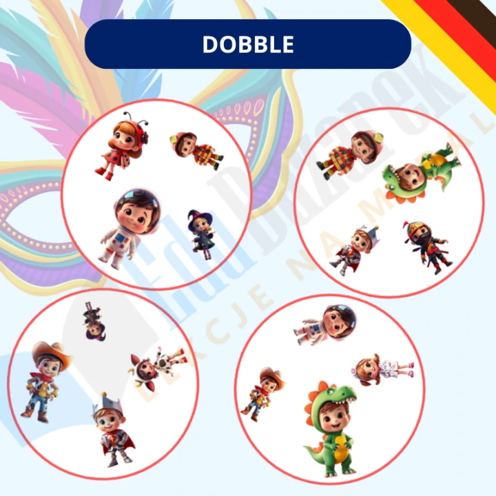 Zestaw Karneval - język niemiecki - EduBazarek