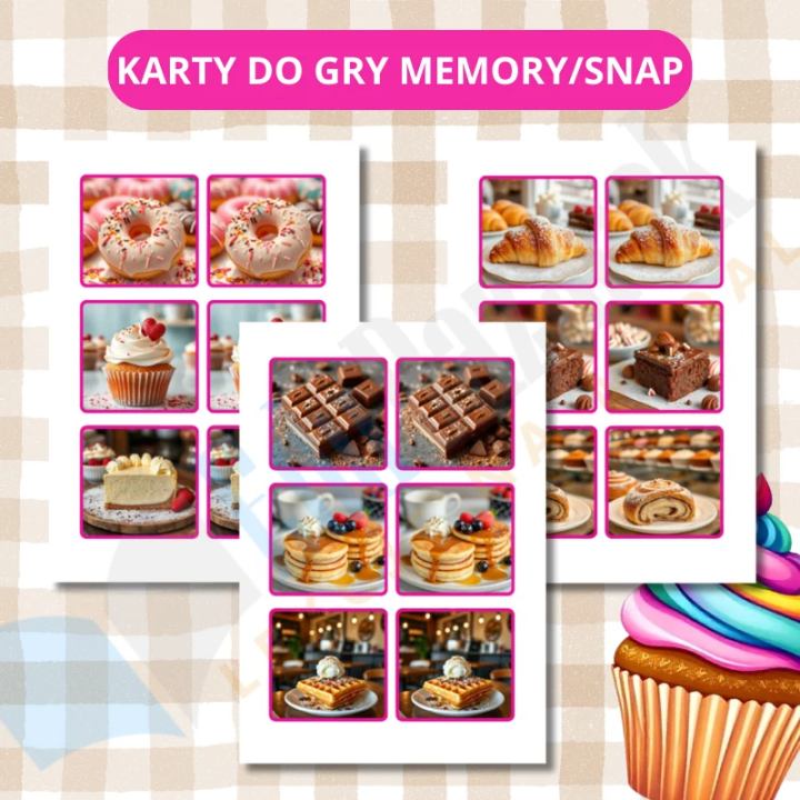 Zestaw Cukiernia - język angielski - EduBazarek