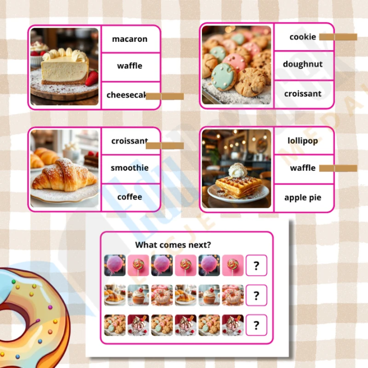 Zestaw Cukiernia - język angielski - EduBazarek